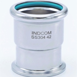 lisovací přechodka s clamp límečkem 50,5 mm