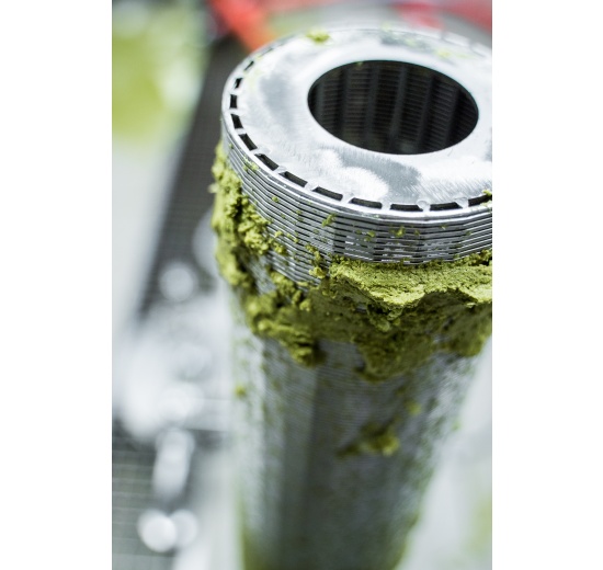 detail vnitřního filtrovacího síta v Hops Masteru 300