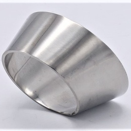 Redukce excentrická, navařovací, krátká  DN65/50