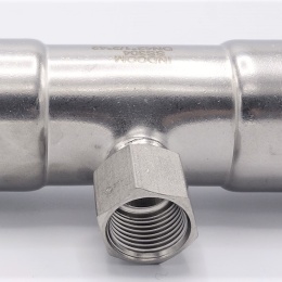 T-kus, lisovací F/F(závit vnitřní)/F 42_1/2"_42