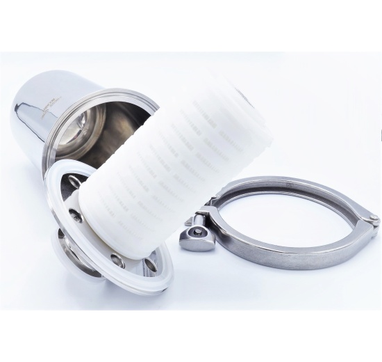 jednotlivé komponenty ventilačního filtru