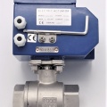 Nerezový kulový kohout, dvoudílný s elektrickým pohonem 1”