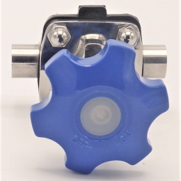 Membránový ventil, navařovací S-S, EPDM DN20(22x1,5mm)