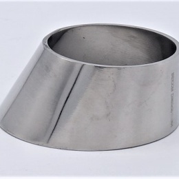 Redukce excentrická, navařovací, krátká  DN65/50