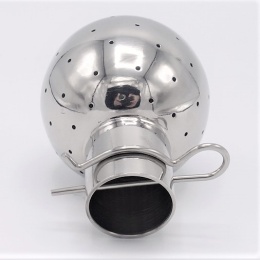 Fixní mycí hlavice navařovací, na závlačku, připojení 23/25,5 mm, průměr koule 52 mm, otvory 1,3 mm