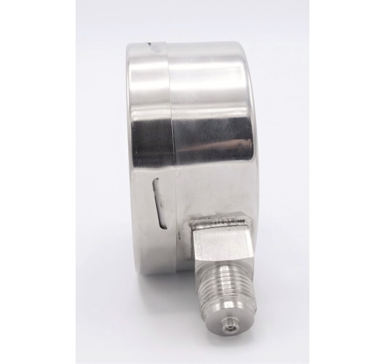 Tlakoměry se spodním (radiálním) připojením, číselník 100 mm, 0 - 10 bar (1/2")