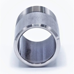 závitová fitinka - nipl, z nerezové oceli 1.4301 (AISI 304)