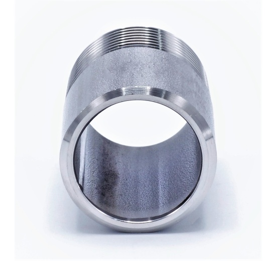 závitová fitinka - nipl, z nerezové oceli 1.4301 (AISI 304)