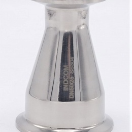 Redukce centrická, clamp DN50/25