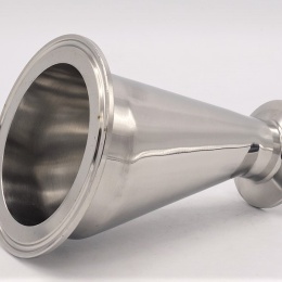 Redukce excentrická, clamp  DN65/25