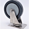 Kolečka transportní, otočná, nerezová, průměr 125 mm