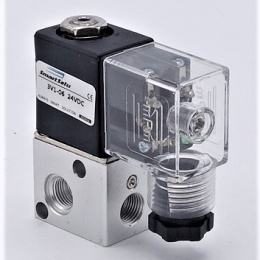 Elektromagnetický rozvaděč 3/2, G 1/8", DC24V