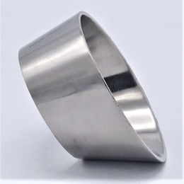 Redukce excentrická, navařovací, krátká  DN65/50