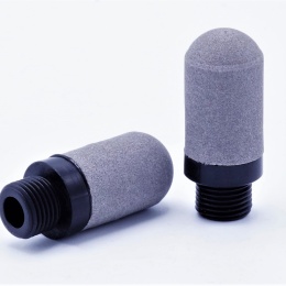 polyethylenové tlumiče hluku, závit 1/4"