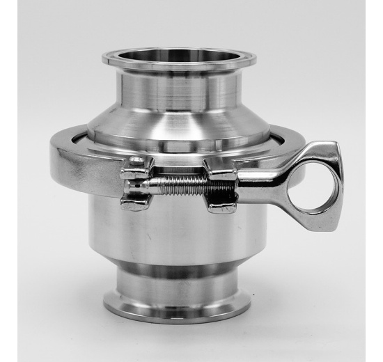 Nerezová zpětná klapka, clamp typ C-C DN50 (K64)