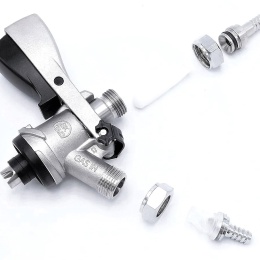 narážecí hlava celonerezová - detail