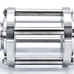 Průhledítko potrubní DN32, CLAMP připojení dle DIN 32676