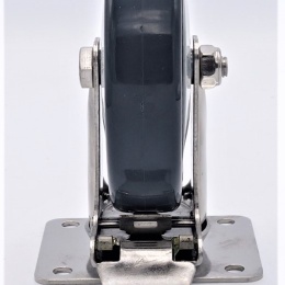 kolečka transportní, s brzdou, průměr 125mm