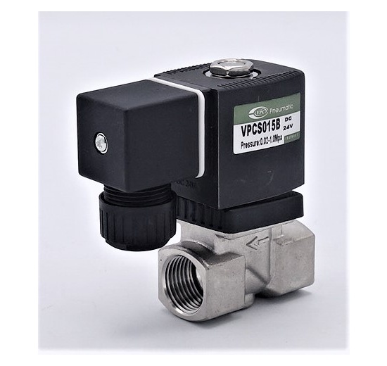 Membránový elektromagnetický ventil 2/2, G 1/2", DC 24V, NC, přímo řízený