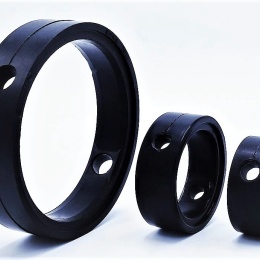 těsnění ethylen-propylen - nerezová klapka přímá