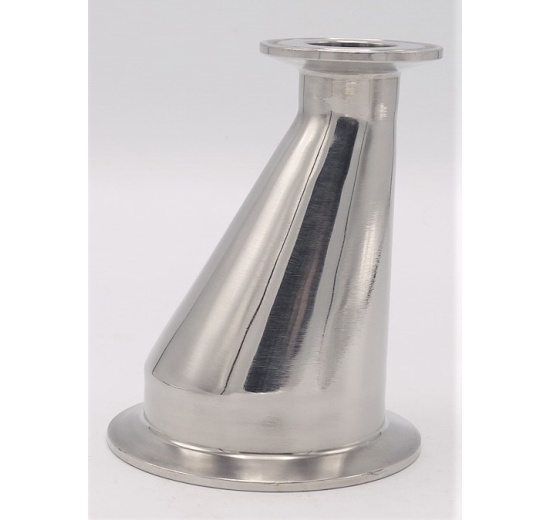 Redukce excentrická, clamp  DN65/25