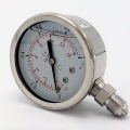 Celonerezový tlakoměr se spodním připojením, 0 - 1 bar (závit 1/4”)