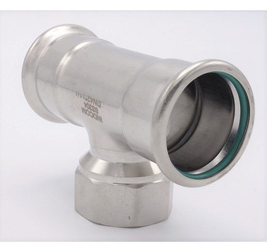 T-kus, lisovací F/F(závit vnitřní)/F