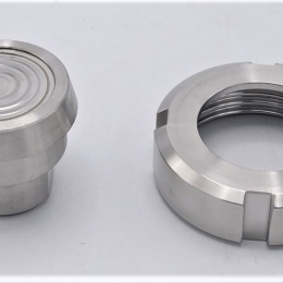 Membránové oddělovače, potravinářské šroubení DIN 11851