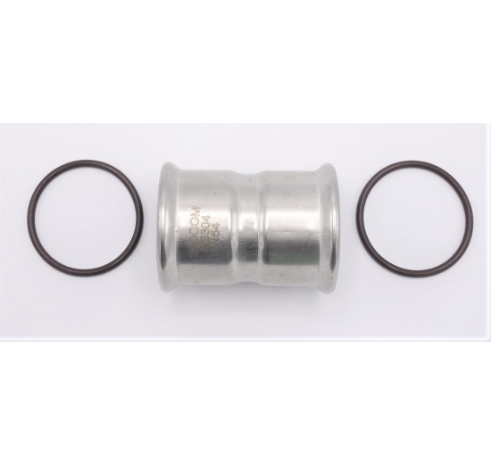 nerezové hrdlo (spojka), lisovací, F 54 mm