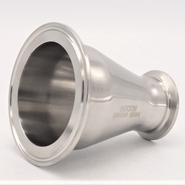 Redukce centrická, clamp  DN65/40