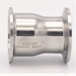 Redukce centrická, clamp  DN40/32