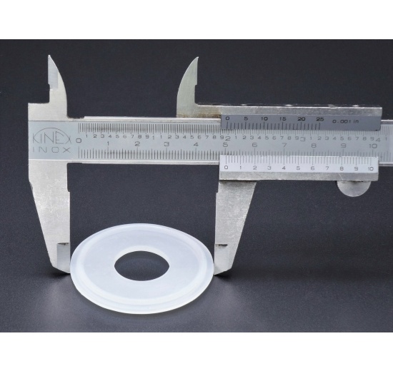 clamp silikonové těsnění DN 20 - talířek 50,5 mm