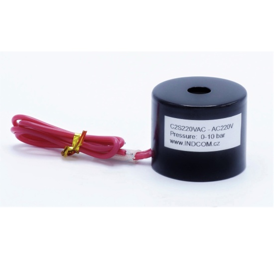 cívka pro nerezový elektromagnetický ventil 2/2, AC 220 V