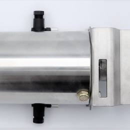 Nerezová klapka přímá DN20, navařovací typ S-S, s pneumatickým pohonem