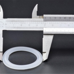 clamp silikonové těsnění DN 40 - talířek 50,5 mm