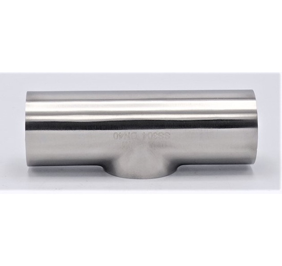 T kus krátký, navařovací DN40 (40x1,5mm) nerezové armatury