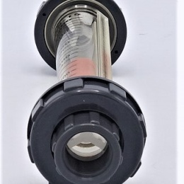 Plováčkový průtokoměr /rotametr/, 0.1~1 m3/hod vnitřní závit BSP 1/2"