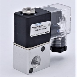 Elektromagnetický rozvaděč 3/2, G 1/8", AC24V