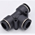 Nástrčné šroubení z plastu,  Spojka T DN10mm, pneumatické prvky