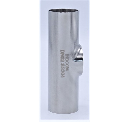 T kus krátký, navařovací DN32 (34x1,5mm)