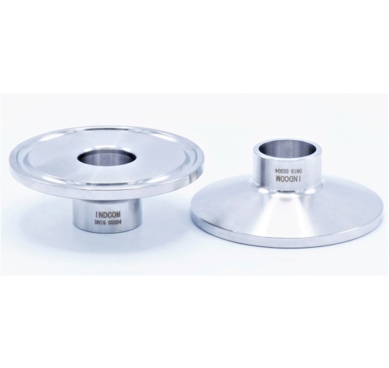 clamp hrdla navařovací DN 15 s límečkem 50,5 mm