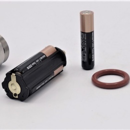 Průhledítko maticové s osvětlením LED, navařovací, DN80