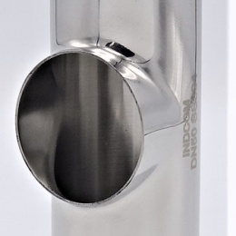 T kus krátký, navařovací DN50 (52x1,5mm) nerezové armatury