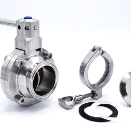 Zaslepovací víčko pro CLAMP spoj  Spojení CLAMP DIN 32676 Potrubní armatury a díly Indcom, Humpolec