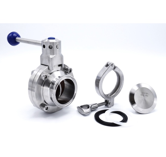 Zaslepovací víčko pro CLAMP spoj  Spojení CLAMP DIN 32676 Potrubní armatury a díly Indcom, Humpolec