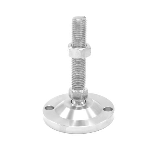 Stavitelné nohy kloubové celonerezové D100 M20 100 mm