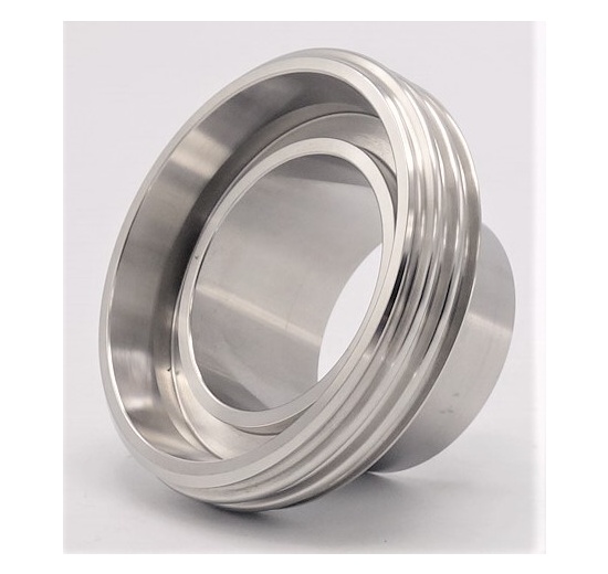 Nerezové Závitové hrdlo přivařovací DIN 11851 DN50 (52mm/1.5mm)