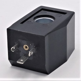 Nerezový elektromagnetický ventil 2/2, G 1/2", AC24V, NC, nepřímo řízený