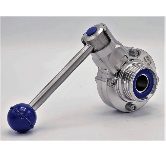 Nerezová klapka přímá, závitová typ G-G DN20