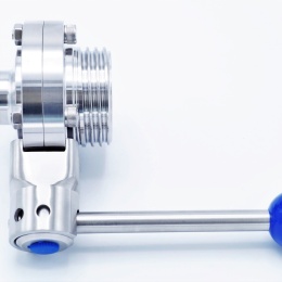 závitová/navařovací přímá klapka, typ G-S, DN25